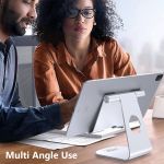 Contour Ergonomics Large Tablet/Phone Stand 4-13 Inches Silver CE10139 image 5