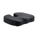 Contour Ergonomics Memory Foam Seat Cushion with Cooling Gel Black CE50026 image 1
