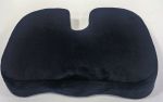 Contour Ergonomics Memory Foam Seat Cushion with Cooling Gel Black CE50026 image 2