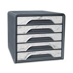 CEP Mineral Marble Smooth 5 Drawer Module Grey 1071111611 image 1
