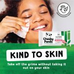 Cheeky Panda Bamboo Facial Cleansing Wipes 25 Wipes Rose (Pack of 6) FACEWROSMUL6-GBR image 4