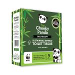 Cheeky Panda Sustainable Bamboo Quilted Toilet Tissue 4-Ply 155 Sheets Per Roll x9 (Pack of 5) QUILT image 2