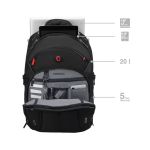 Wenger Gigabyte 16 Inch Laptop Backpack Black 600627 image 3