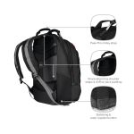 Wenger Carbon 17 Inch Laptop Backpack Black 600637 image 2