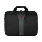 Wenger Legacy 17 Inch Laptop Case Triple  Gusset 420x210x320mm Black/Grey 600655 image 1