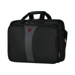 Wenger Legacy 17 Inch Laptop Case Triple  Gusset 420x210x320mm Black/Grey 600655 image 3