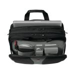 Wenger Legacy 17 Inch Laptop Case Triple  Gusset 420x210x320mm Black/Grey 600655 image 5