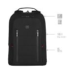 Wenger City Traveller Carry-On 16 Inch Backpack with Tablet Pocket Black 606490 image 2