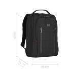 Wenger City Traveller Carry-On 16 Inch Backpack with Tablet Pocket Black 606490 image 3