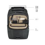 Wenger MX ECO Professional 16 Inch Laptop Backpack with Tablet Pocket Black 612261 image 5