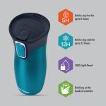 Contigo West Loop Autoseal Travel Mug 16oz/470ml Biscay Bay 2095846 image 2