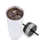 Contigo Luxe Stainless Steel Insulated Travel Tumbler/Straw 24oz Salt 2212917 image 3