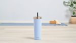 Contigo Luxe Steel Insulated Travel Tumbler/Straw 24oz Periwink 2212919 image 6