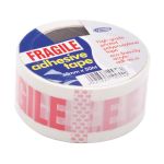 County Stationery Fragile Tape 48mmx50m (Pack of 6) C420 image 2