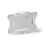 Durable Eco ID Card Holder For 1 Card Grey (Pack of 10) 898810 image 1