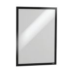 Durable Duraframe Poster Magnetic Signage Frame A2 Black 505301 image 1