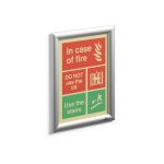 Durable Snap Frame Aluminium A4 479623 image 3