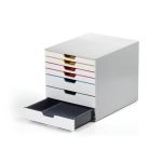 Durable Varicolor Mix 7 Drawer Desktop Organiser A4+ 762727 image 2