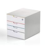 Durable Varicolor Mix Safe 4 Drawer Storage Organiser A4+ 762627 image 3