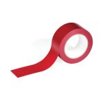 Durable Duraline Floor Marking Tape 50mm x 33m Red 104403 image 1