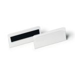 Durable Magnetic Document Pocket Hard Cover 100x38mm Transparent (Pack of 10) 119519 image 1