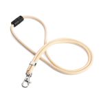 Durable Recycled Fabric Lanyard Beige (Pack of 10) 824116 image 1
