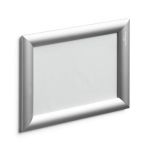 Durable Aluminium Snap Frame Notice Holder A5 Silver 479523 image 2