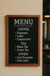 Deflecto Wall Mounted Chalkboard 300x400mm Teak WCB-30-40-TE image 4