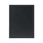 Deflecto Wall Mounted Chalkboard 300x400mm Black WCB-30-40-BLK image 2