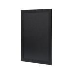 Deflecto Wall Mounted Chalkboard 300x400mm Black WCB-30-40-BLK image 4
