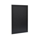 Deflecto Wall Mounted Chalkboard 400x600mm Black WCB-40-60-BLK image 3