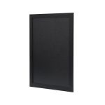Deflecto Wall Mounted Chalkboard 600x800mm Black WCB-60-80-BLK image 4