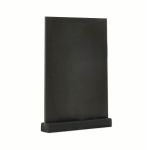 Deflecto Double Sided A4 Countertop Chalkboard Information Display Black (Pack of 4) TCB-A4-BLKX4 image 2