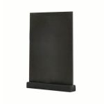 Deflecto Double Sided A4 Countertop Chalkboard Information Display Black (Pack of 4) TCB-A4-BLKX4 image 3