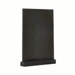 Deflecto Double Sided A5 Countertop Chalkboard Information Display Black (Pack of 4) TCB-A5-BLKX4 image 2