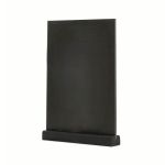 Deflecto Double Sided A5 Countertop Chalkboard Information Display Black (Pack of 4) TCB-A5-BLKX4 image 3