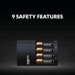 Duracell 4 Hour Battery Charger CEF14 with 2x AA/2x AAA Batteries 5004979 image 4
