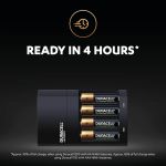 Duracell 4 Hour Battery Charger CEF14 with 2x AA/2x AAA Batteries 5004979 image 5