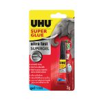 UHU 064061 Super Glue Gel 3g 3-64061 image 1