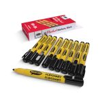 Show-me Flipchart Markers Black (Pack of 10) FCM10BK image 3