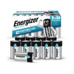 Energizer Max Plus D Alkaline Battery (Pack of 20) 423365 image 1