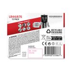 Energizer Alkaline LR44 Coin Cell Battery (Pack of 12) 7638900453867 image 3