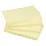 5 Star Office Re-Move Notes Repositionable Pad of 100 Sheets 76x127mm Yellow (Pack of 12) image 1