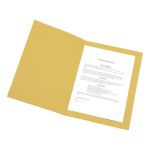 5 Star Office Square Cut Folder Recycled 180gsm Foolscap Yellow (Pack of 100) image 2