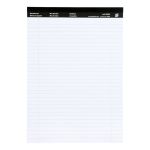 5 Star Office Executive Pad Headbound 60gsm Ruled Margin Perforated 100pp A4 White (Pack of 10) image 1