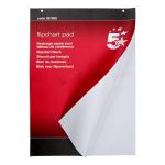 5 Star Office Meeting Flipchart Pad Perforated 20 Sheets A1 (Pack of 5) image 2
