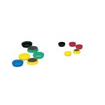 5 Star Office Round Plastic Covered Magnets 20mm Assorted (Pack of 10) image 3