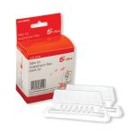 5 Star Office Plastic Tabs for Suspension File Clear (Pack of 50) image 1
