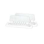 5 Star Office Plastic Tabs for Suspension File Clear (Pack of 50) image 2