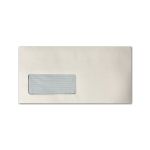 5 Star DL Envelopes Window Peel and Seal 80gsm White (Pack of 25) FS600388 image 2